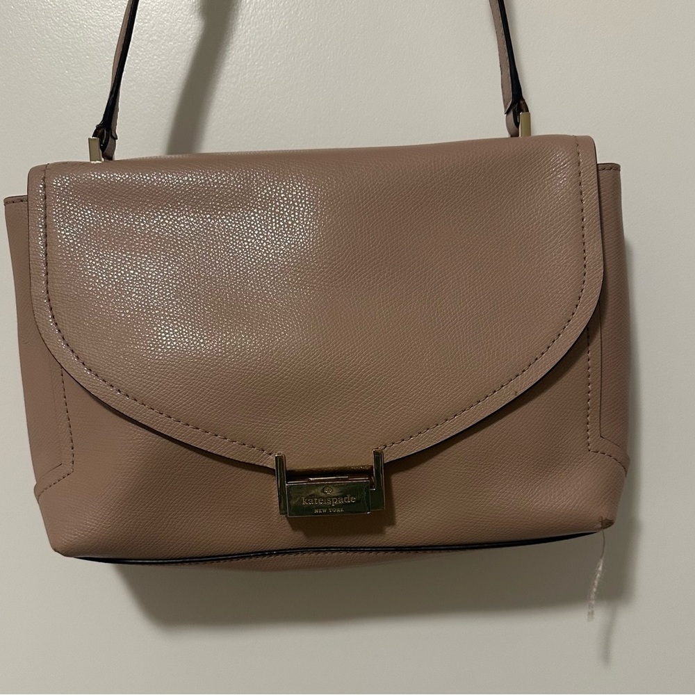 Kate Spade Blush Leather Shoulder Bag
